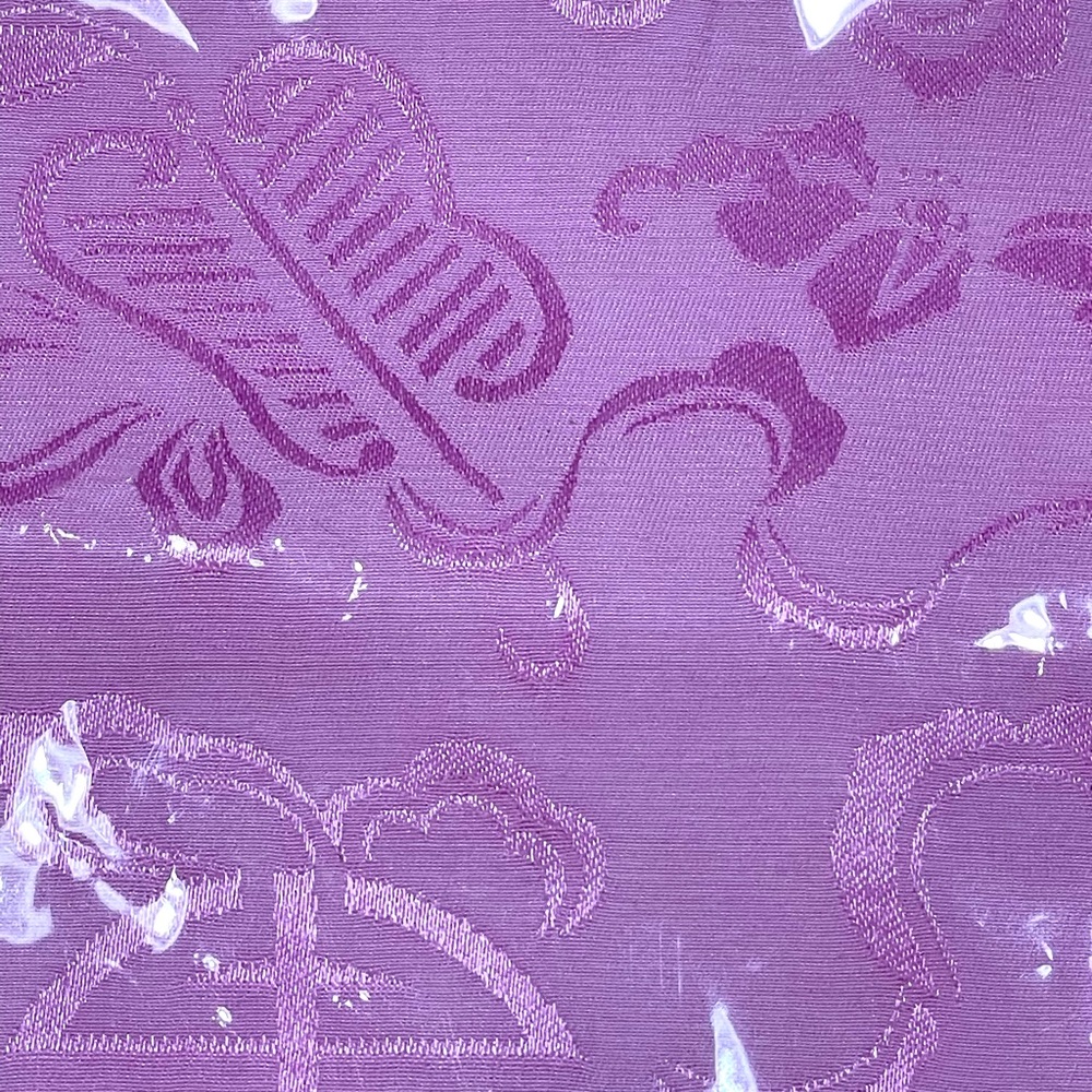 Small drawstring bag purple Chinese fabric New gift bag